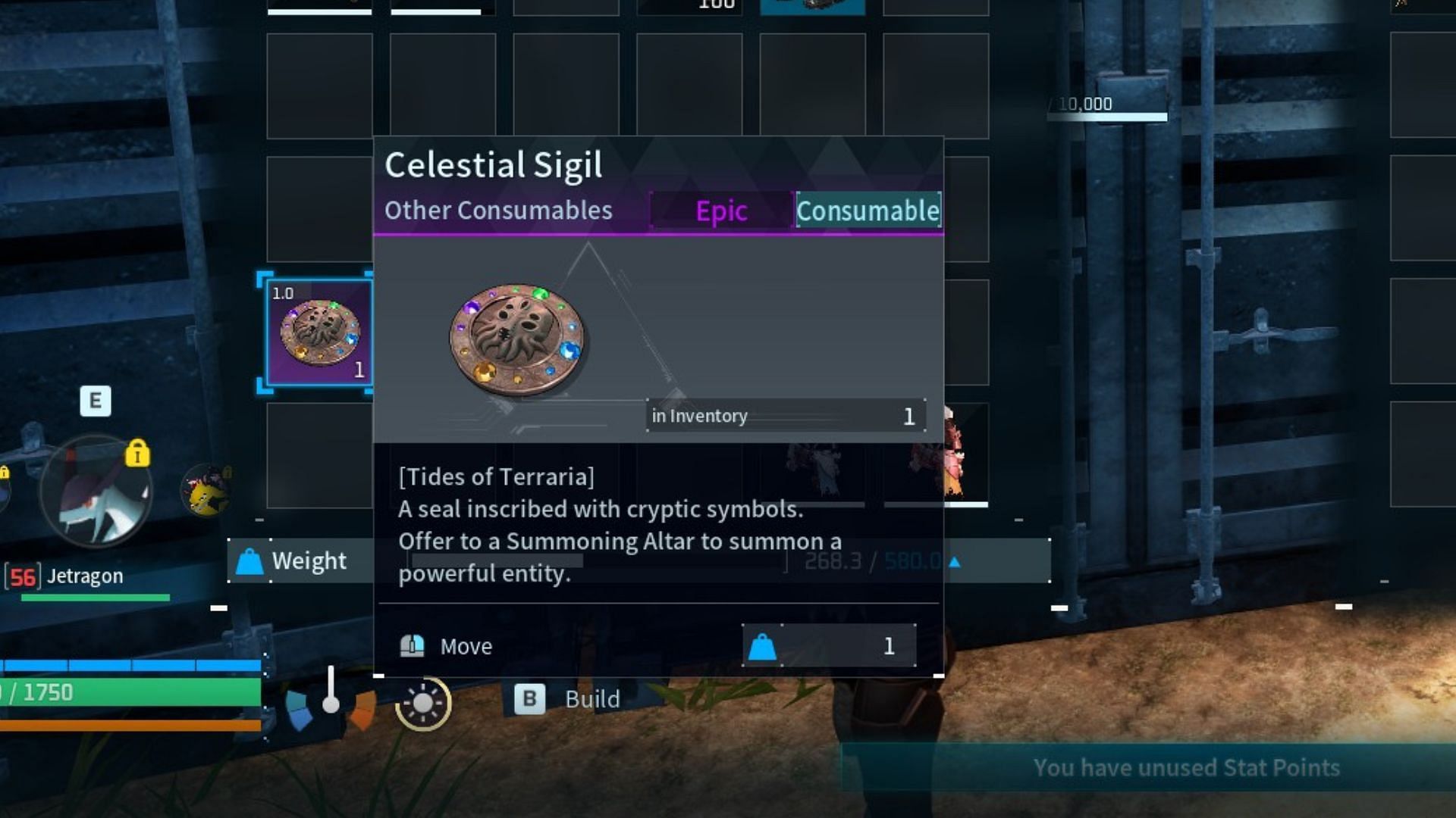 Celestial Sigil is used to summon Moon Lord (Image via Pocketpair)